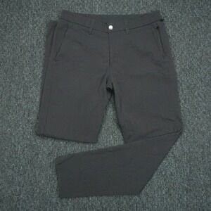 Lululemon Pants Men 32x30 Gray Commission Slim Ventlight Trouser Zip Pocket